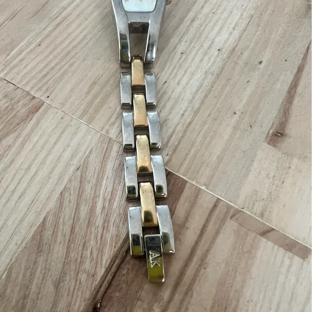 Anne Klein ladies two tone bracelet dress watch NEW BATTERY